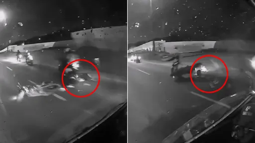 驚悚影片|飆仔爛技術直線擦撞 20歲女騎士慘遭4連擊枉死