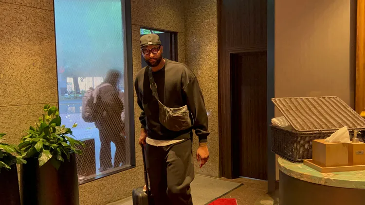 卡森斯則是早上就抵達台灣並開始訓練。野馬隊提供