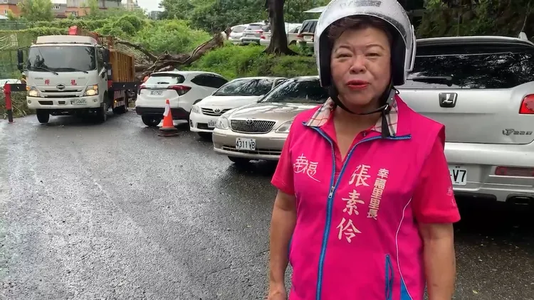 龜山區幸福里長張素伶。龜山警分局提供