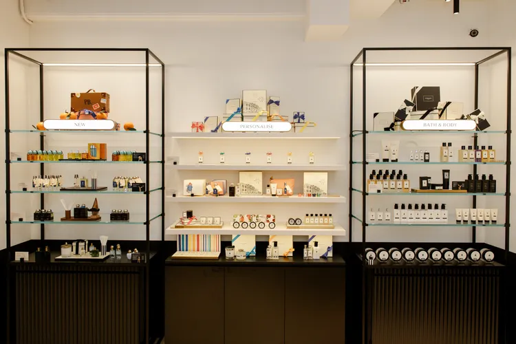 Jo Malone大稻埕形象概念店1樓陳列空間。品牌提供