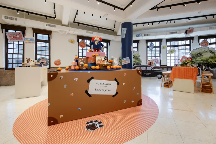 Jo Malone大稻埕形象概念店2樓展演空間。品牌提供