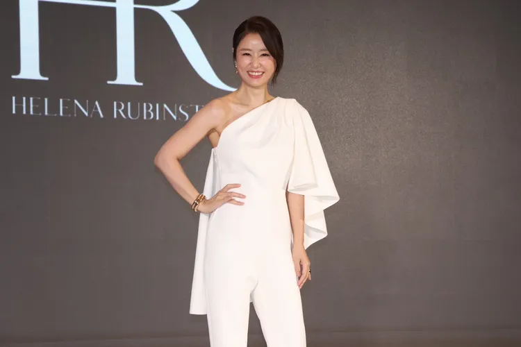 林心如出席頂級保養赫蓮娜發表會。莊宗達攝
