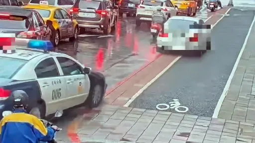 北市斑馬線違停遇警「駕駛大逃亡」　1張罰單爆增變成20張