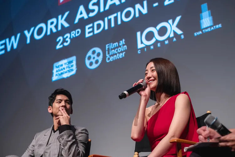 謝欣穎和林柏宏。紐約亞洲影展提供