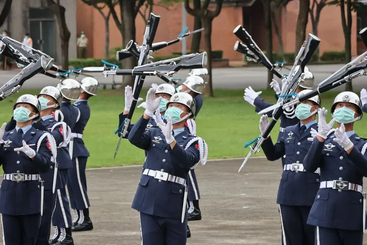 國軍聯合樂隊暨三軍儀隊。資料照片