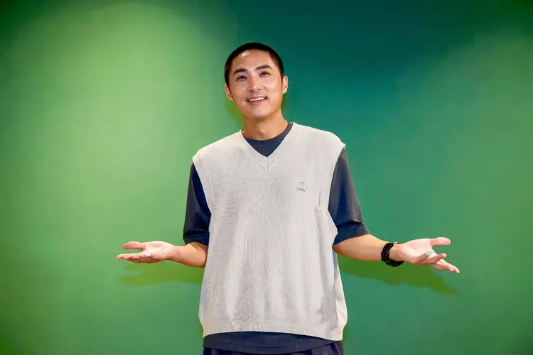 李運慶經歷父親失智打擊。大愛提供