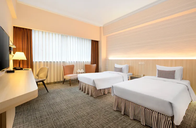 台北凱撒推「奇幻旅夏」暑期住房專案，每晚3599元起。業者提供