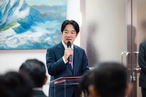 花絮曝光!賴清德關心奧運選手訓練 笑稱「來自台南難怪打這麼好」