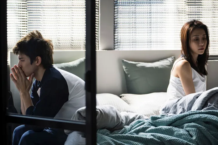 謝欣穎裸背激戰林柏宏。華映娛樂提供