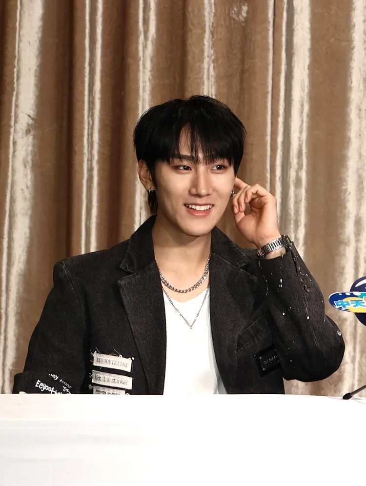 金珉成學生時期是跆拳道表演團「K-TIGERS」成員，曾來台表演。彭欣偉攝