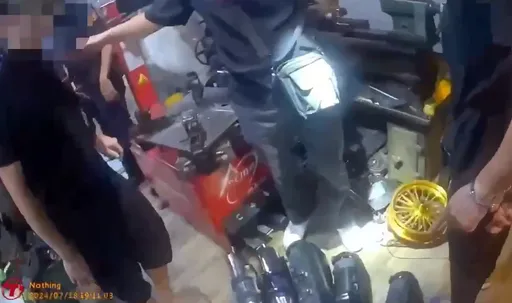 毒蟲連偷6根排氣管　專挑精品下手！林口警逮人送辦