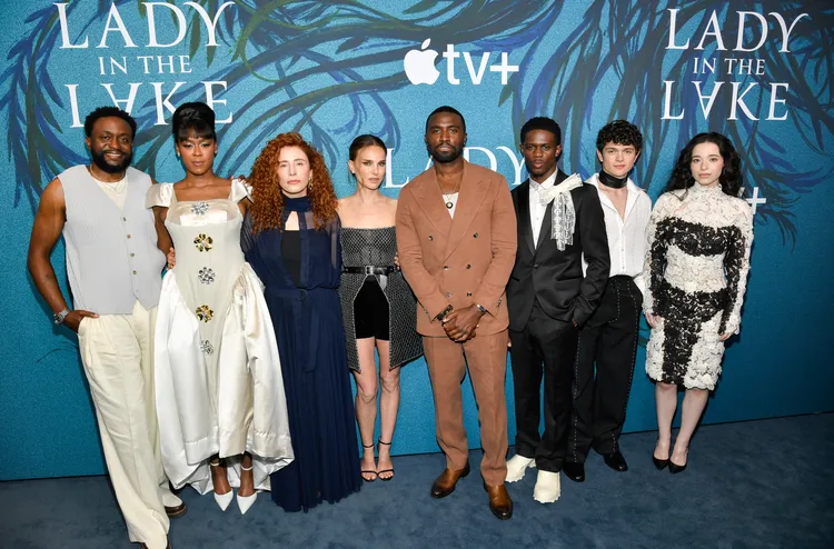Apple TV+影集《湖中的女人》在紐約舉行首映。美聯社