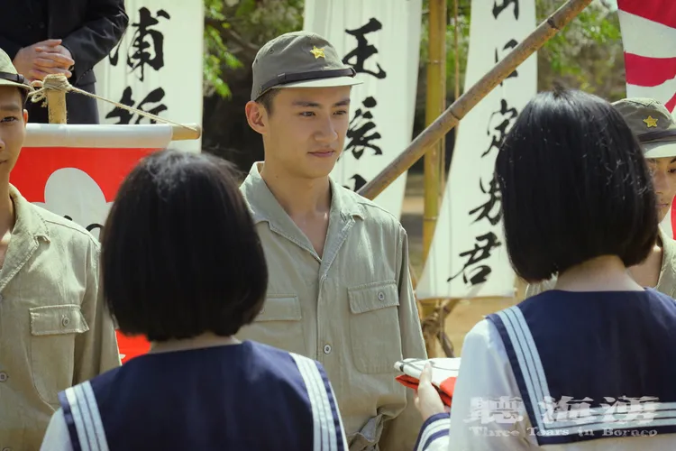 吳翰林決心為心愛的日本女孩投入南洋戰爭。公視提供