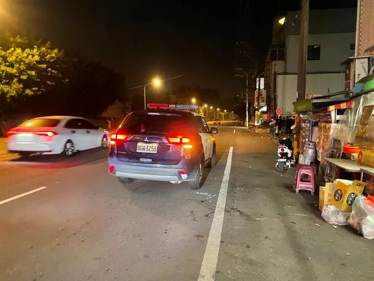 警方據報到場調查。楊梅警分局提供