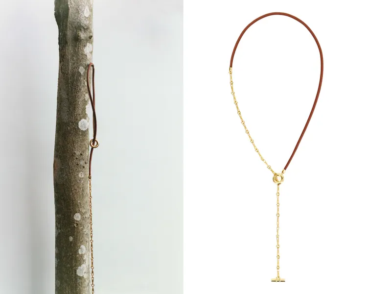 Loro Piana Ghiera Toggle 項鍊。品牌提供