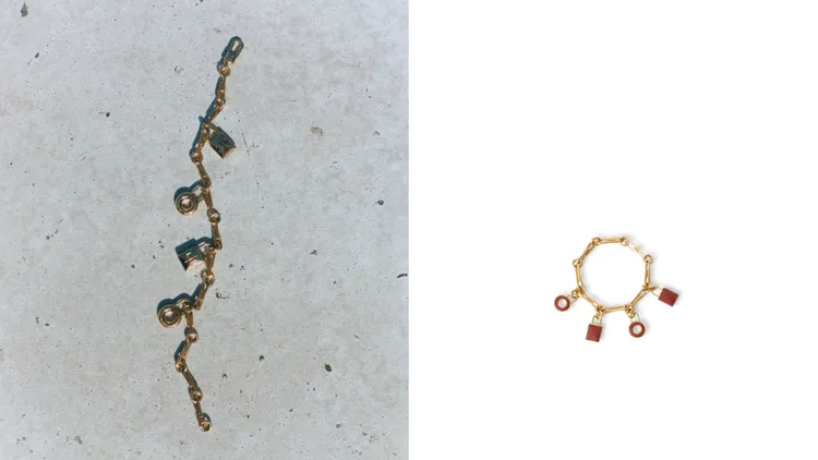 Loro Piana Charm Chain手鍊。品牌提供