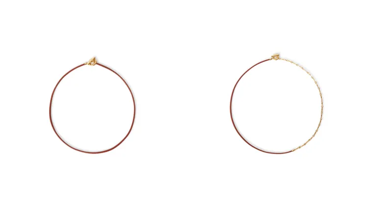 Loro Piana Ghiera Toggle手鍊。品牌提供