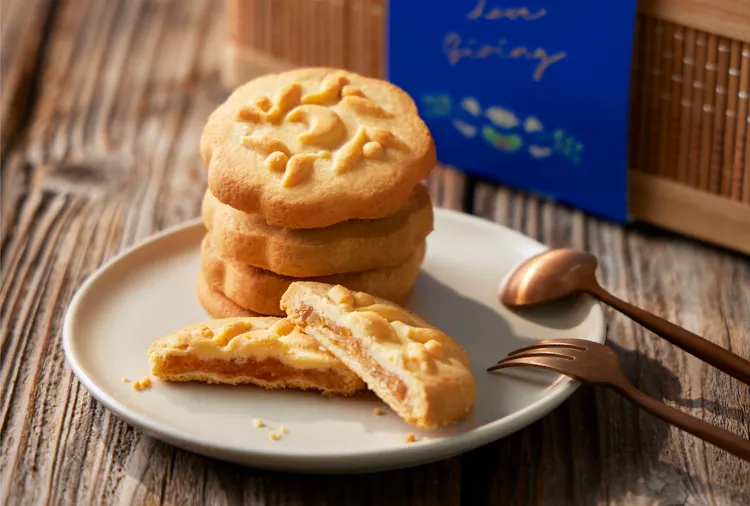 日本和歌山柚香月餅。業者提供