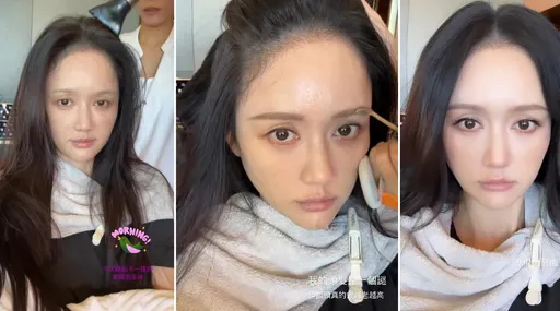 45歲陳喬恩素顏真實狀態曝光!自嫌「額頭越老越高」