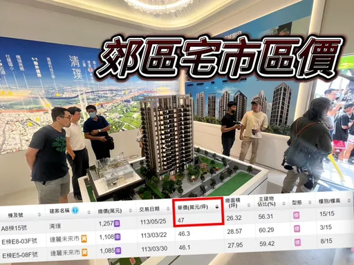 高雄新市鎮房價再創新高 興連城「清璞」頂樓成交47萬元