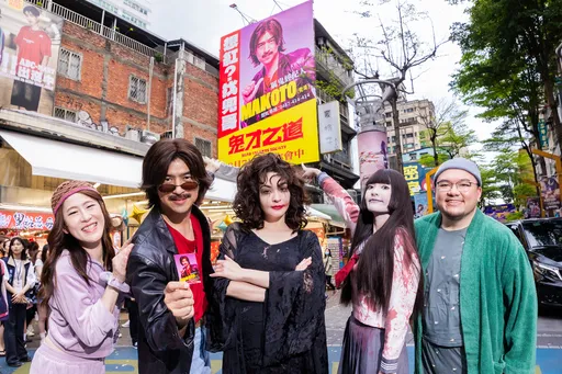 陳柏霖西門町街頭徵才 本尊頂38度穿皮衣現身:想紅找我