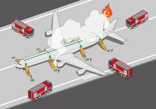 壹蘋派生活美語 分秒必爭!飛機逃生的黃金九十秒