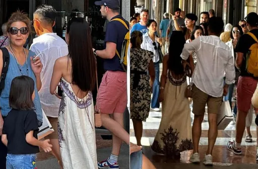 汪小菲蜜月12天轉移陣地 新婚妻米蘭大教堂爽露美背