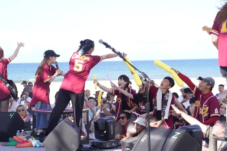 P！SCO與臺下樂迷互動的表演方式創造了有趣的演出氛圍。觀光局提供