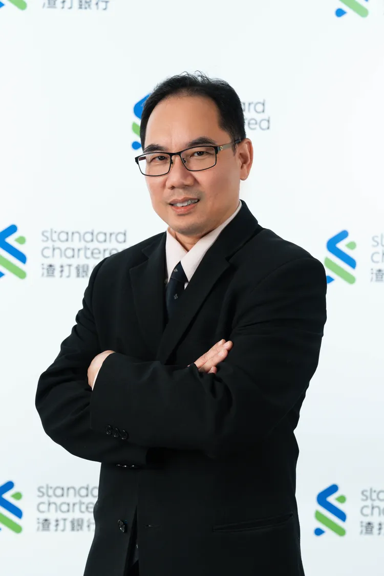 渣打銀行東北亞區高級經濟師符銘財。渣打銀提供