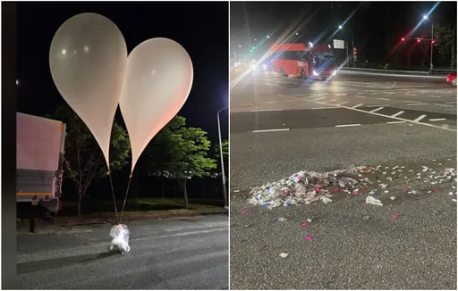 直搗黃龍！北韓「穢物氣球」飄近南韓總統府