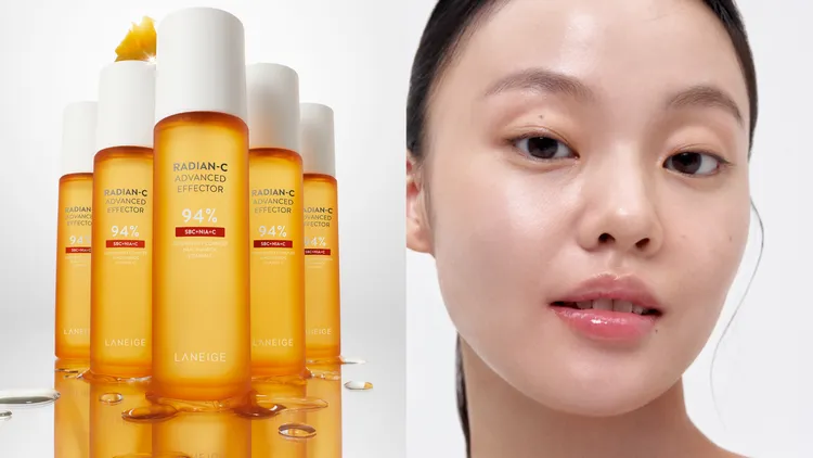 蘭芝維他命C淨膚煥顏精露，150ml／1530元。品牌提供