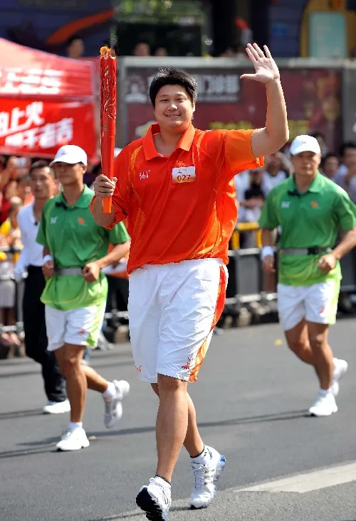 哈孝遠曾代表中華男籃亞運隊當過火炬手。翻攝自瑄瑄IG