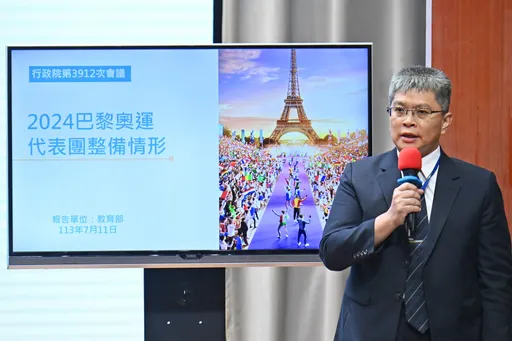 巴黎奧運台灣隊目標「超越歷屆賽事」 卓榮泰盼選手「披金戴銀」