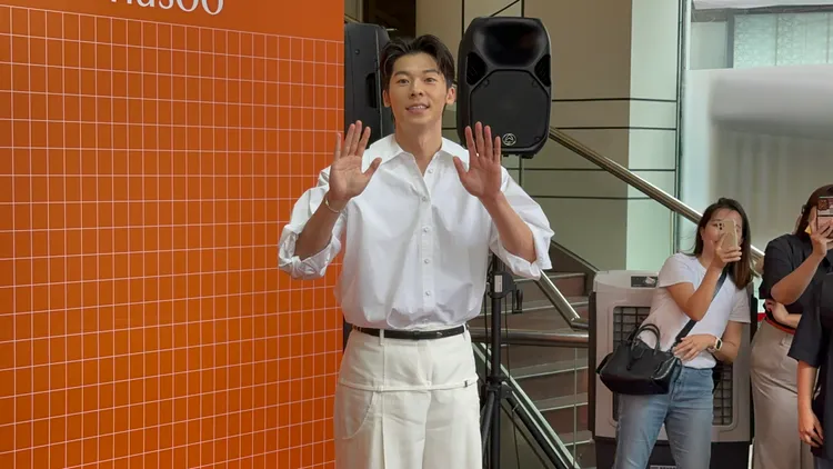 許光漢人氣很旺。特勤中心攝