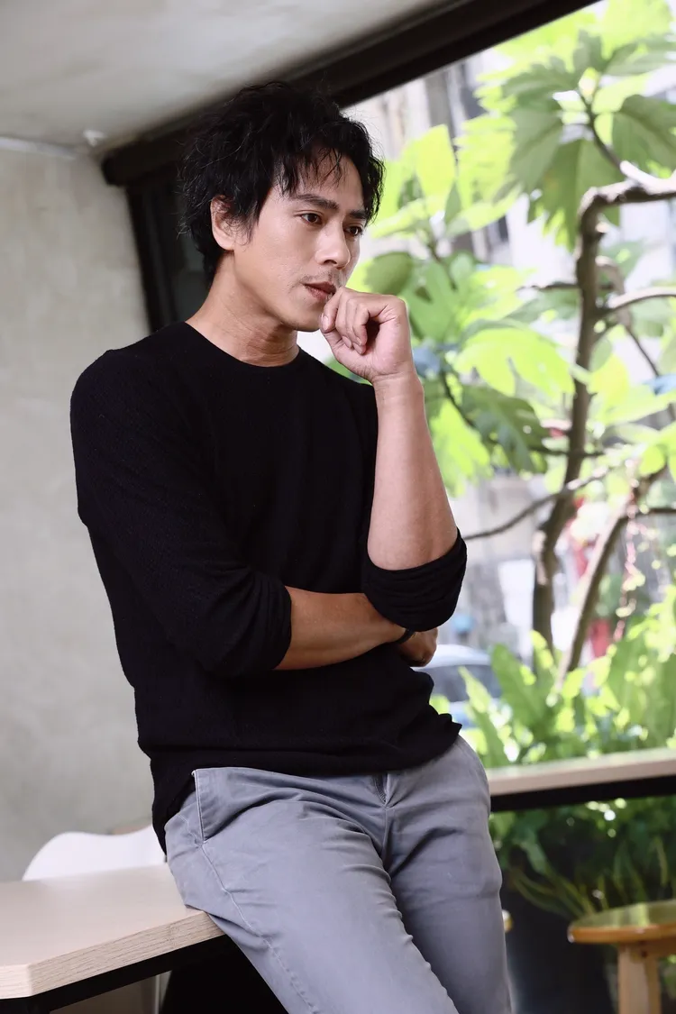 莊凱勛靠意志力戒掉20年菸癮。彭欣偉攝