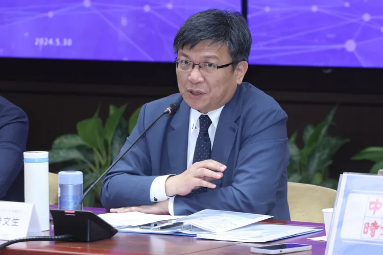 台電公司代理董事長曾文生。莊宗達攝