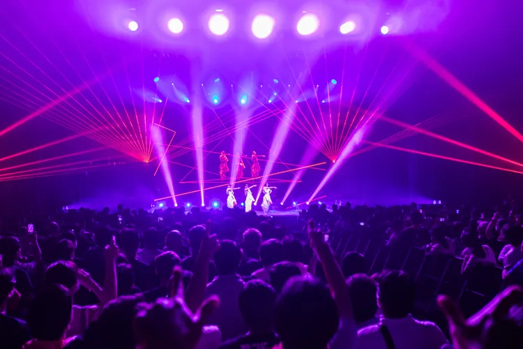 Perfume嗨爆5000名香民。華貴娛樂&雅慕斯娛樂提供