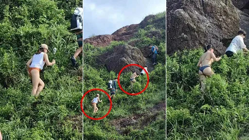 一張照片讓你懂「為何愛爬山」　還有她裸體都衝了！你想出門了嗎