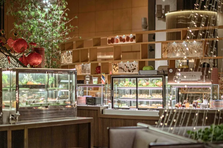 十二廚吃到飽餐廳。台北喜來登提供