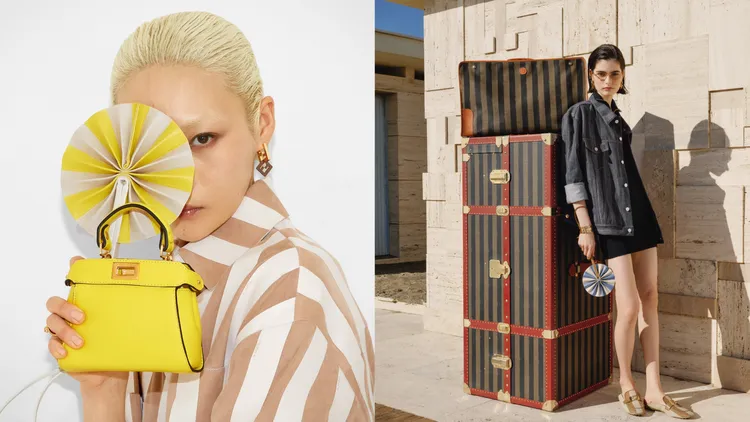 FENDI夏季限定系列FENDI FAN吊飾，各1萬6000元。品牌提供