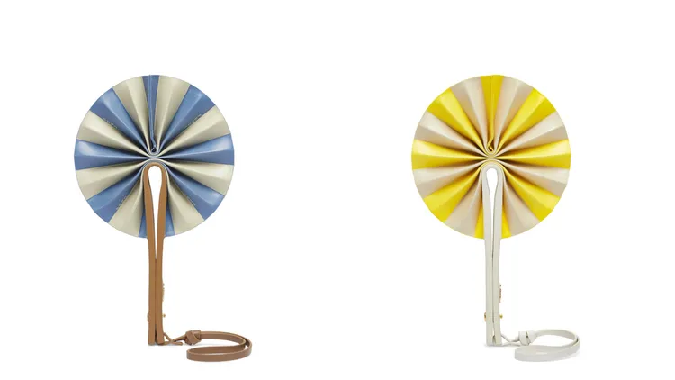 FENDI夏季限定系列FENDI FAN吊飾，各1萬6000元。品牌提供