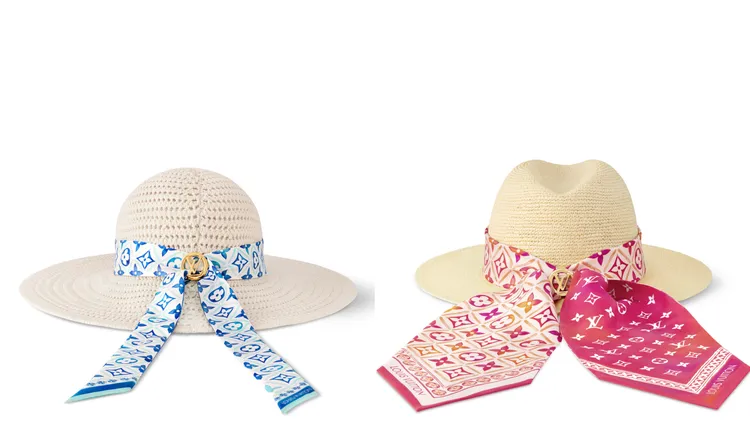 LV By the Pool系列帽款。品牌提供