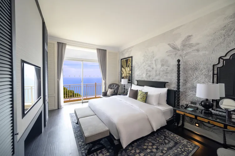 遠雄悅來大飯店海景連通房。遠雄提供