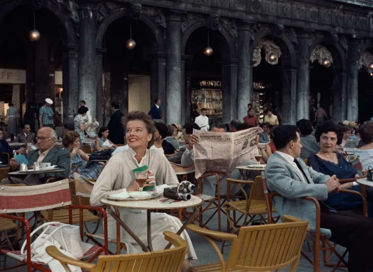 《艷陽天》女主角凱薩琳赫本以本片第六度問鼎奧斯卡影后。國家影視聽中心提供