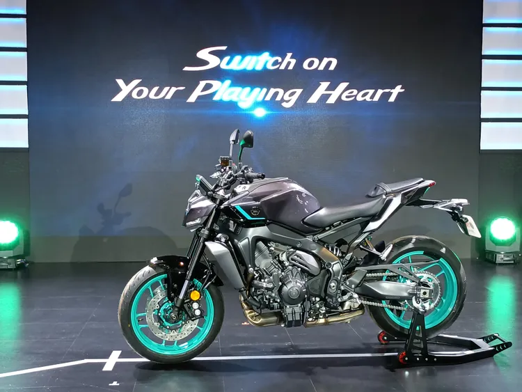 Yamaha表示2024年式「MT-09 Y-AMT」將於近日展開預約。林浩昇攝
