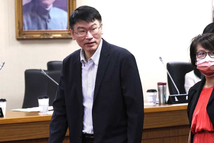 陸委會副主委梁文傑今列席備詢。記者彭欣偉攝