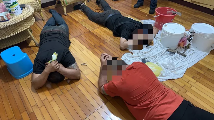 警方陸續拘提集團成員等23人。警方提供