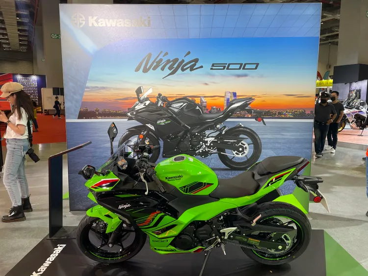 KYMCO旗下光大重機及台崎重車，針對2024國際重車展特別推出限時獨家優惠活動。林浩昇攝