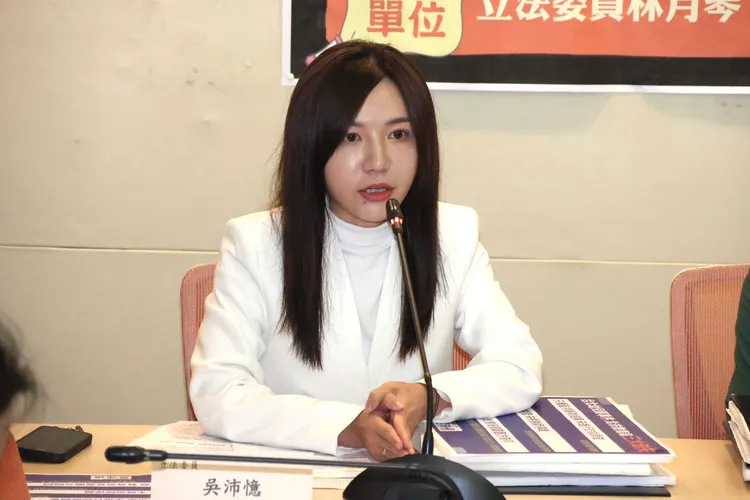 民進黨立委吳沛憶。莊宗達攝