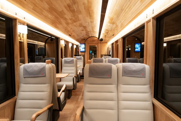 福森號是林鐵中最頂級的觀光列車。業者提供